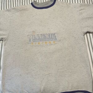 Mint Vintage Minnesota Vikings Sweatshirt - Heather gray - XXL